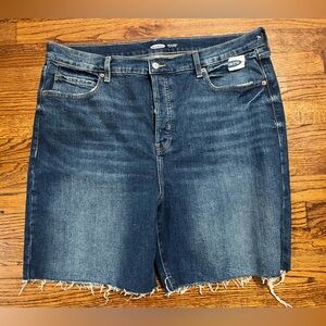 Old navy denim shorts size 18 nwt